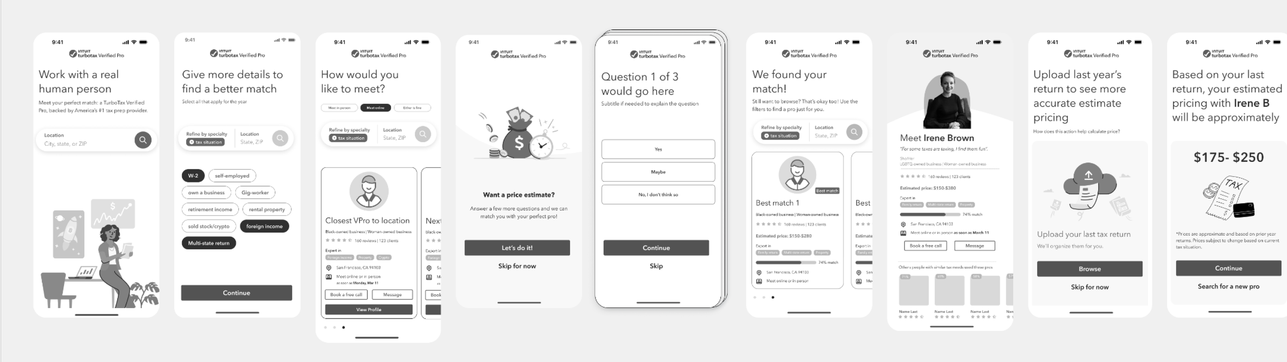 Guided matching — 1